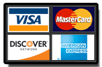 Payment cards accepted.